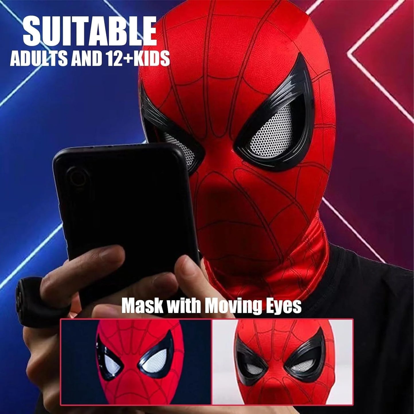 Ultimate Spider-Man Mask ( RED )