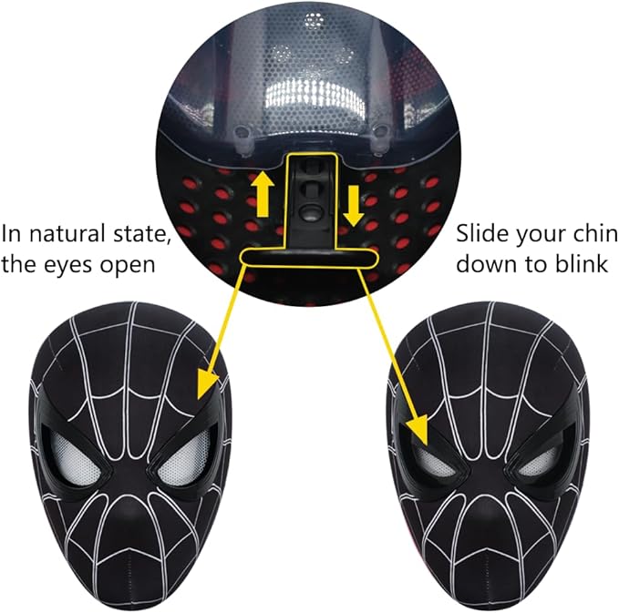 Ultimate Spider-Man Mask ( BLACK )